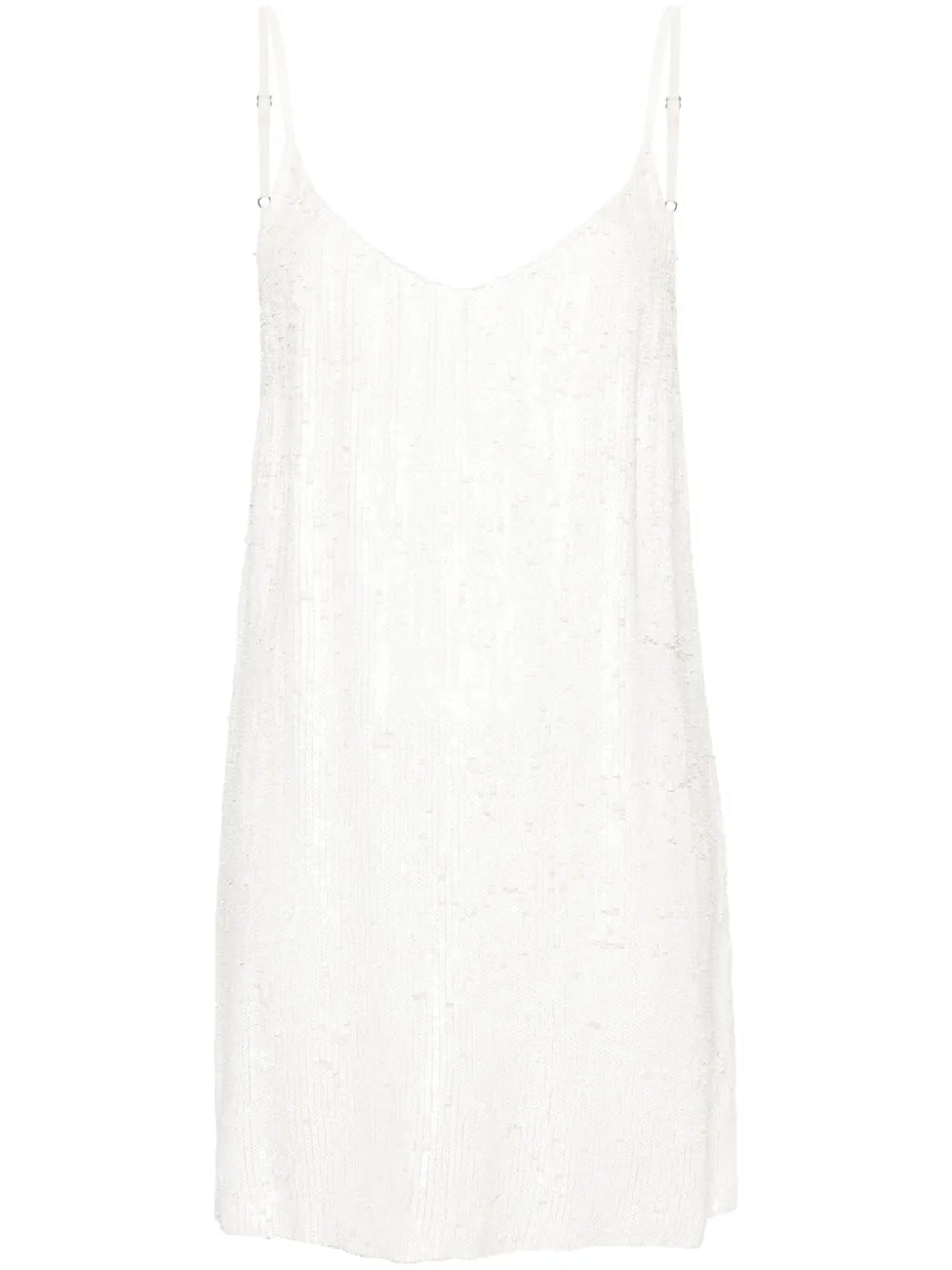 Sequin-Embellished Sleeveless Dress