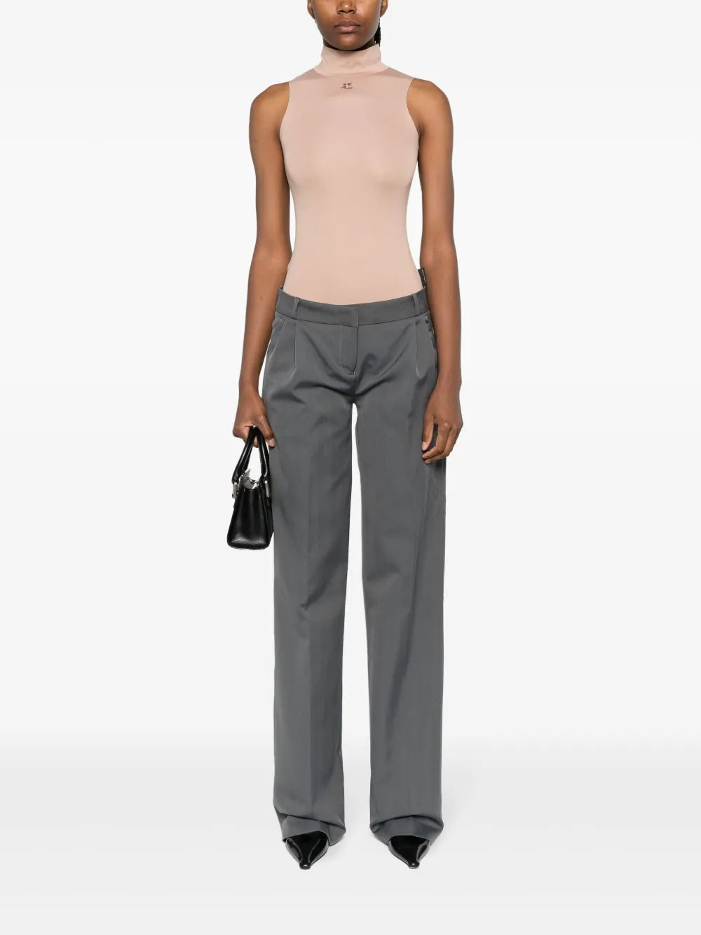 Low-Rise Tailored Trousers