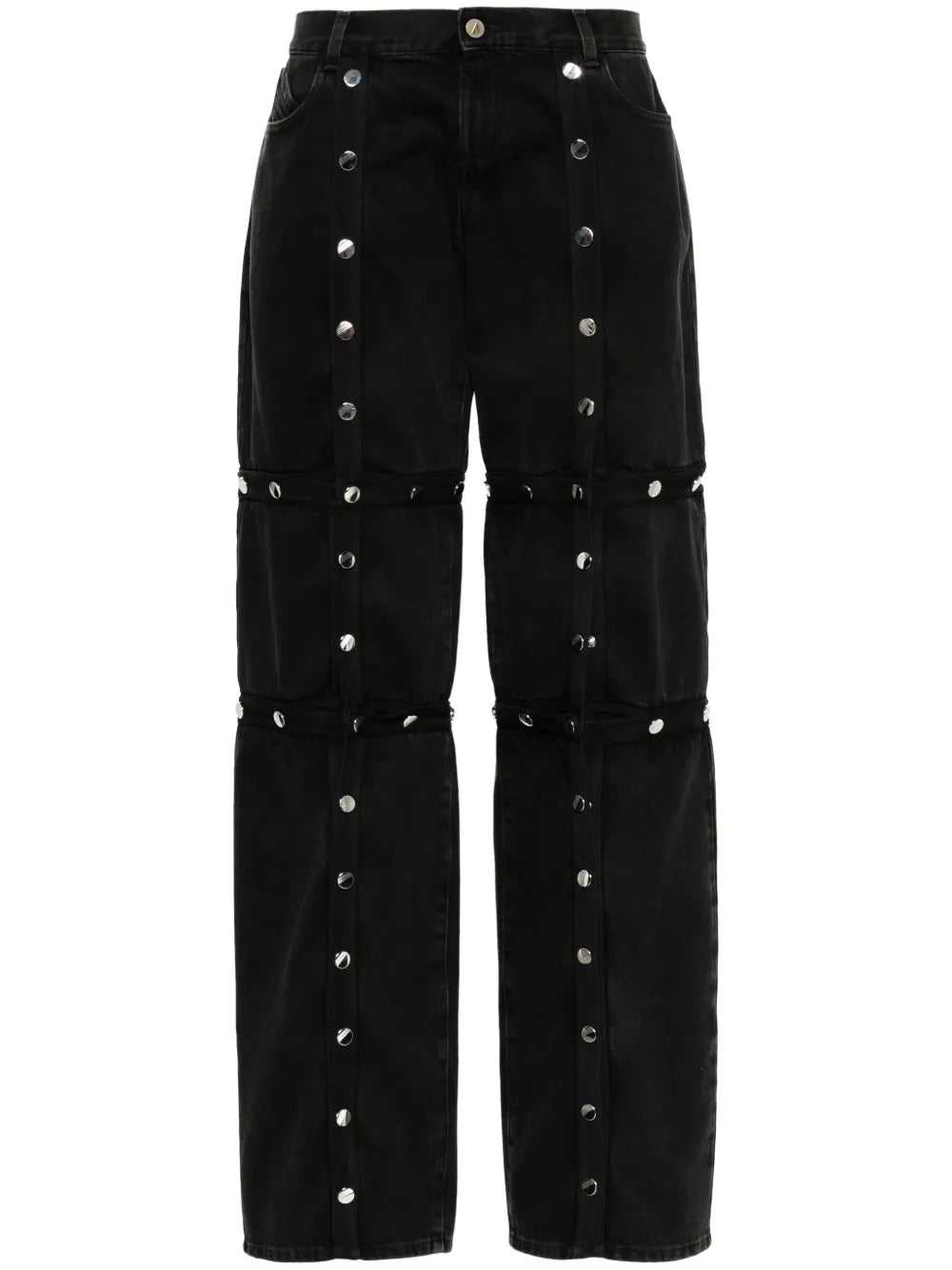 Deconsructed Low-Rise Jeans