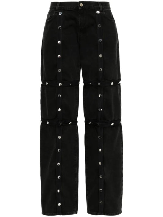 Deconsructed Low-Rise Jeans