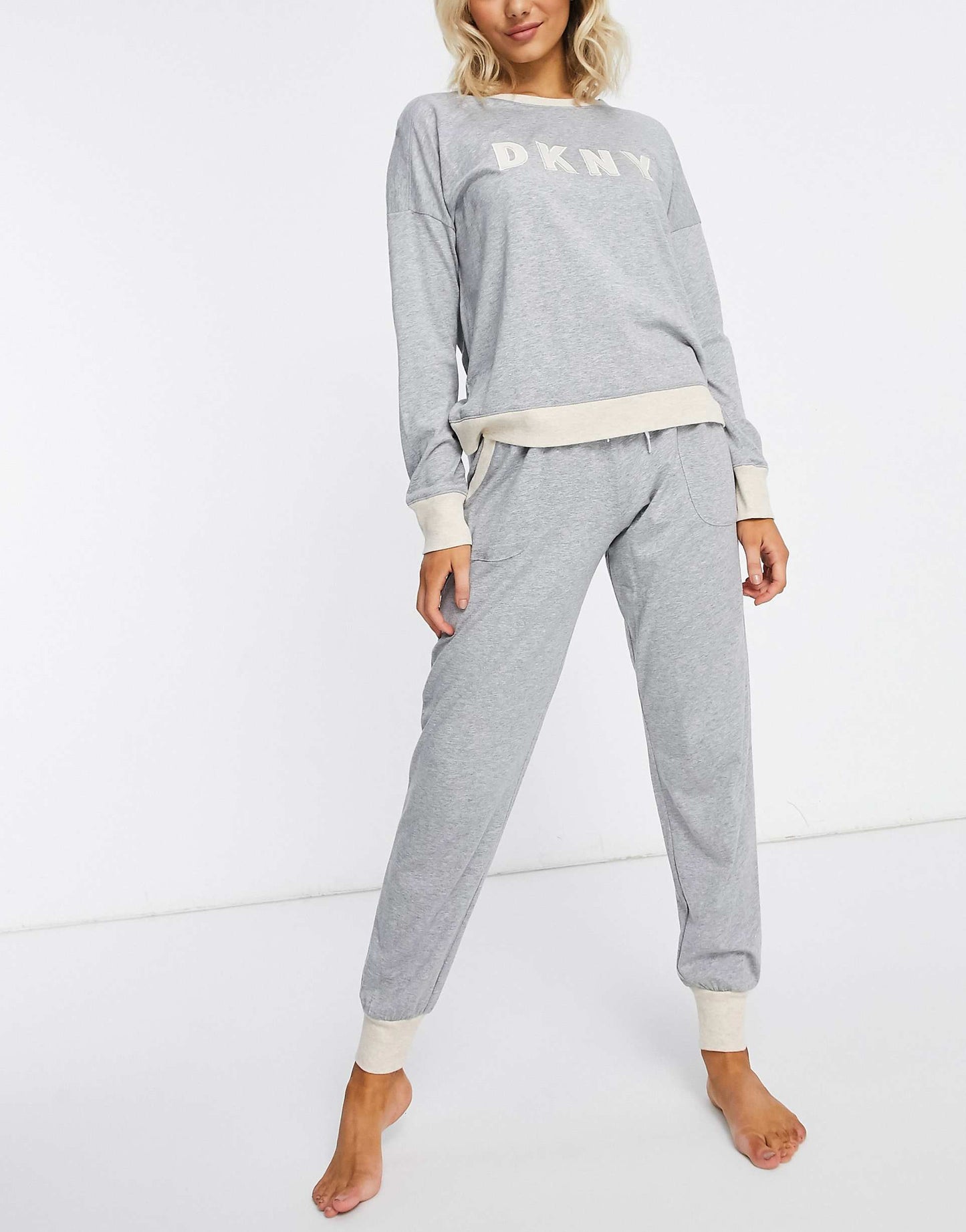 Super Soft Logo Sweat And Jogger Set