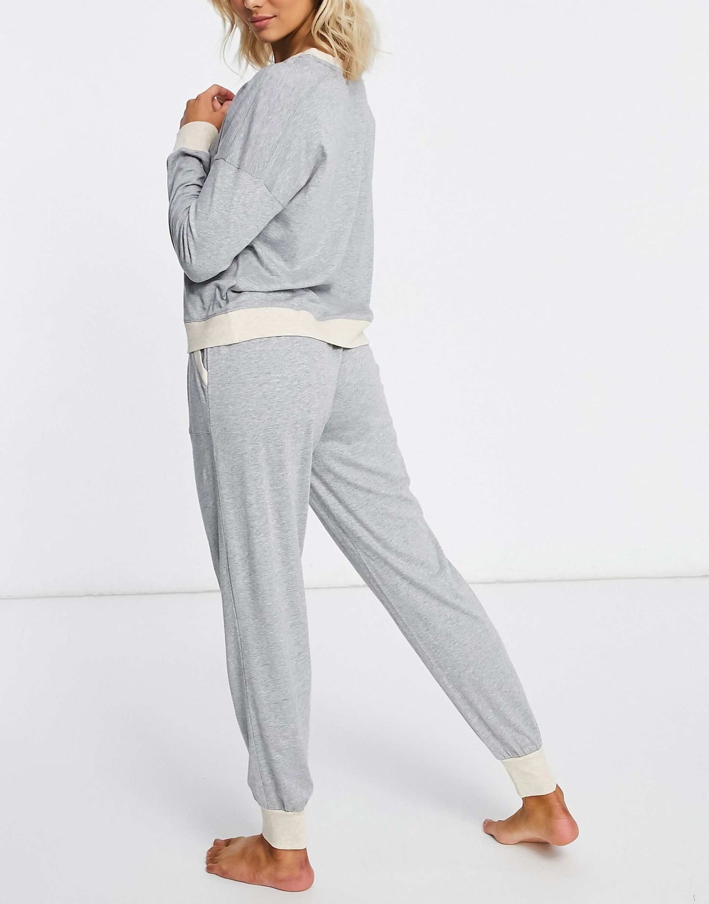 Super Soft Logo Sweat And Jogger Set