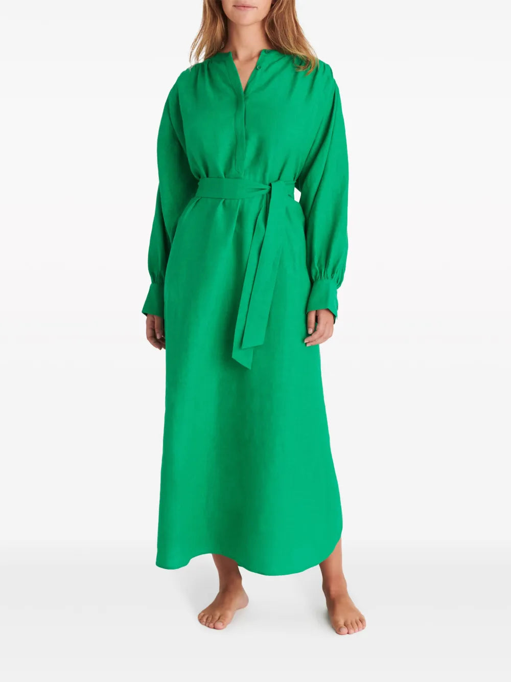 Aimée Linen Maxi Dress