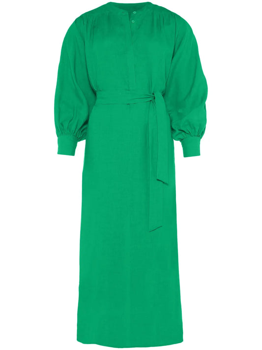 Aimée Linen Maxi Dress