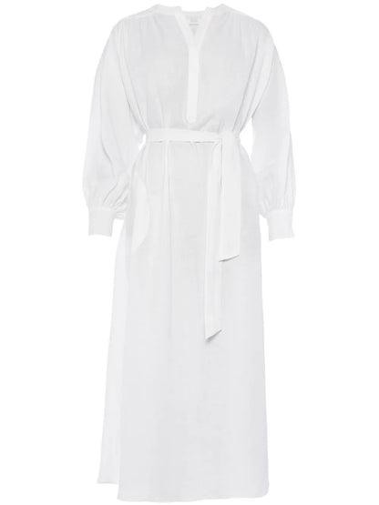Aimée Linen Maxi Dress