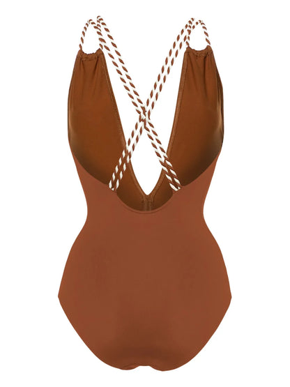 Pirouette V-Neck Swimsuit