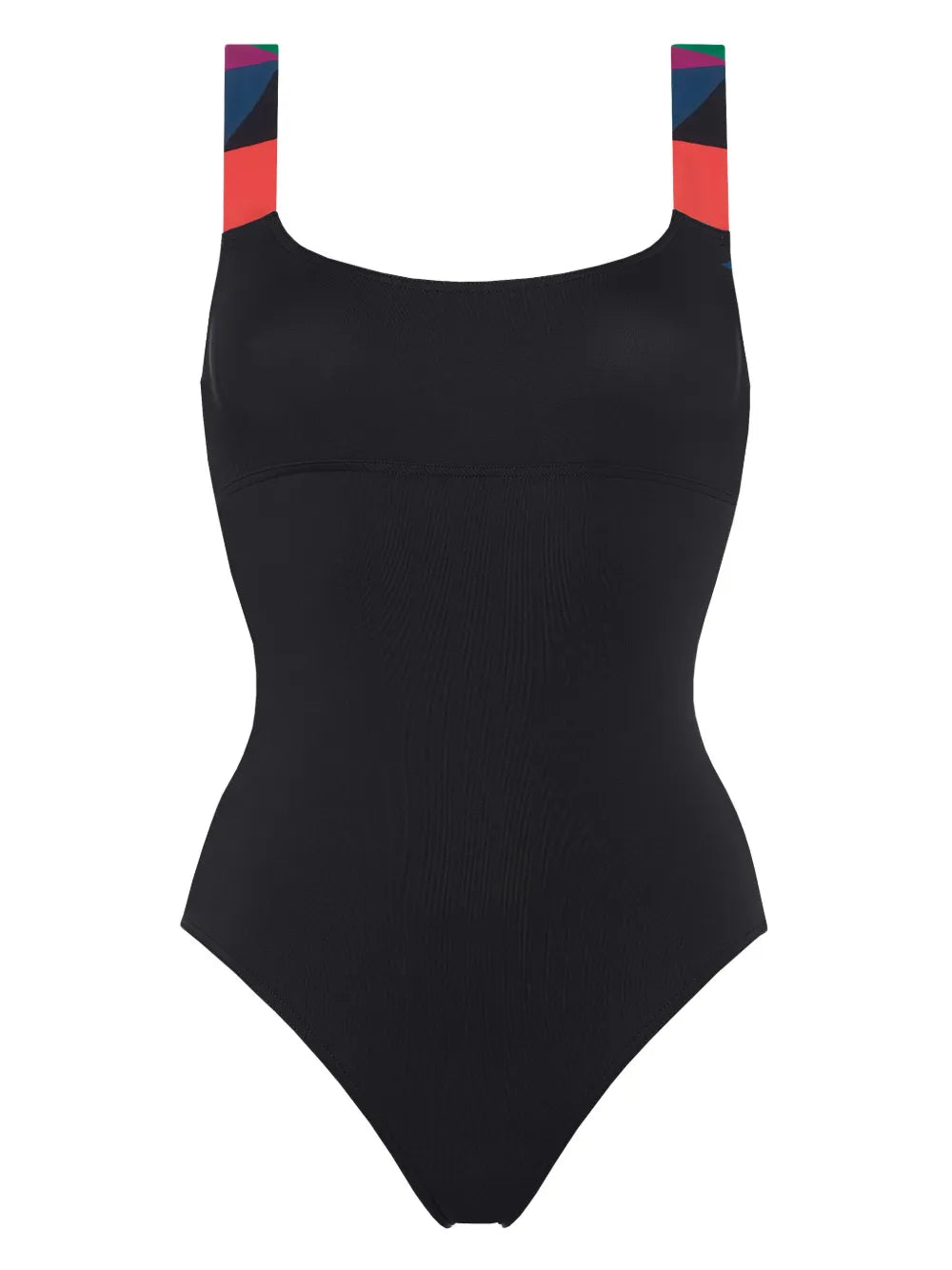 Tempo Contrasting-Strap Swimsuit