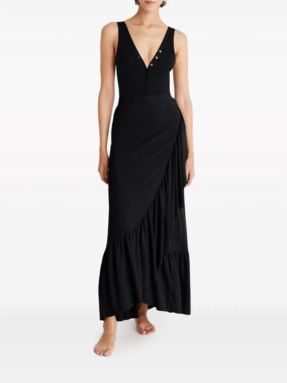 Julia Ruffled Wrap Skirt