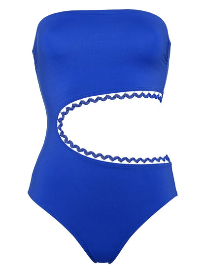 Dancing One-Piece Bustier Swimsuit