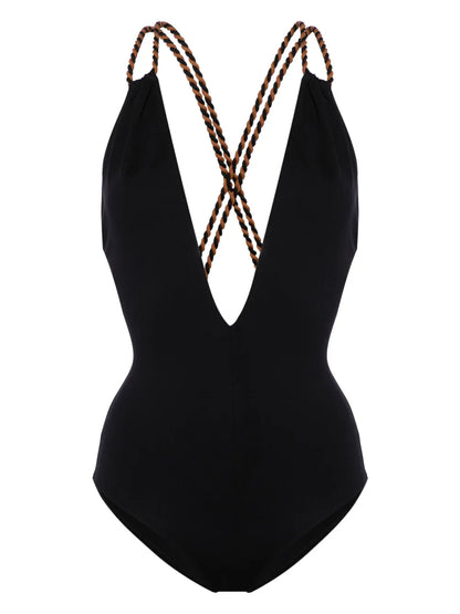 Pirouette V-Neck Swimsuit