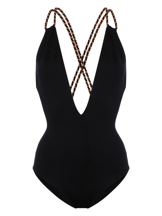 Pirouette V-Neck Swimsuit