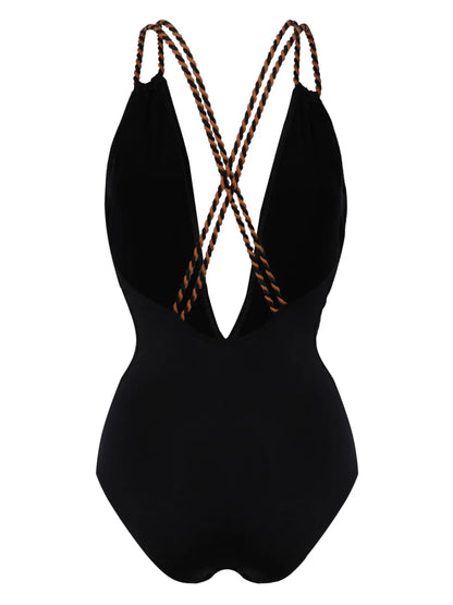 Pirouette V-Neck Swimsuit