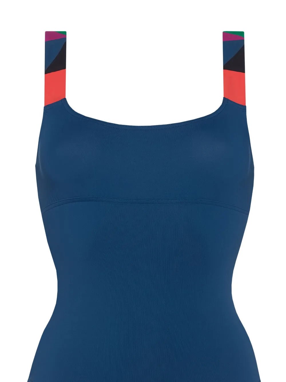 Tempo Geometric-Print Swimsuit