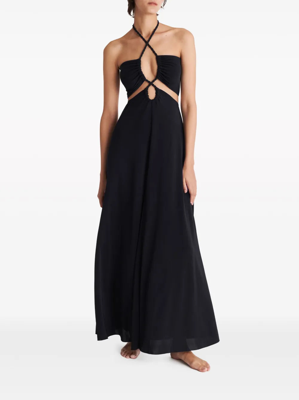 Tina Halterneck Maxi Dress
