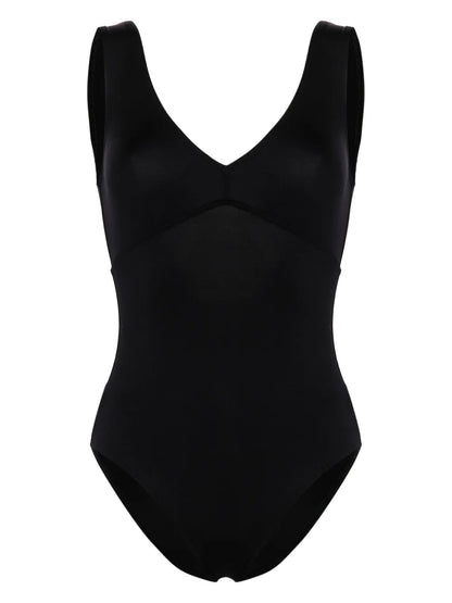 Hold Up V-Neck Swimsuit