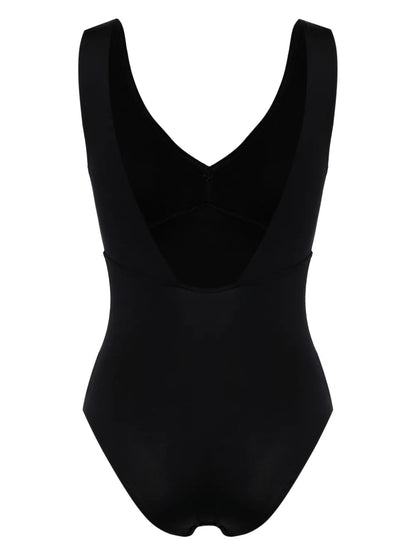 Hold Up V-Neck Swimsuit