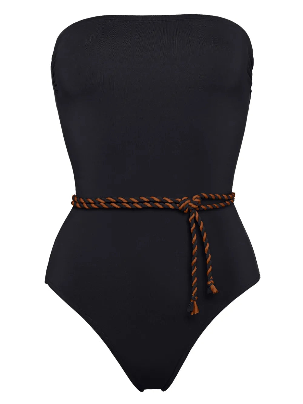 Majorette Tie-Waist Bustier Swimsuit