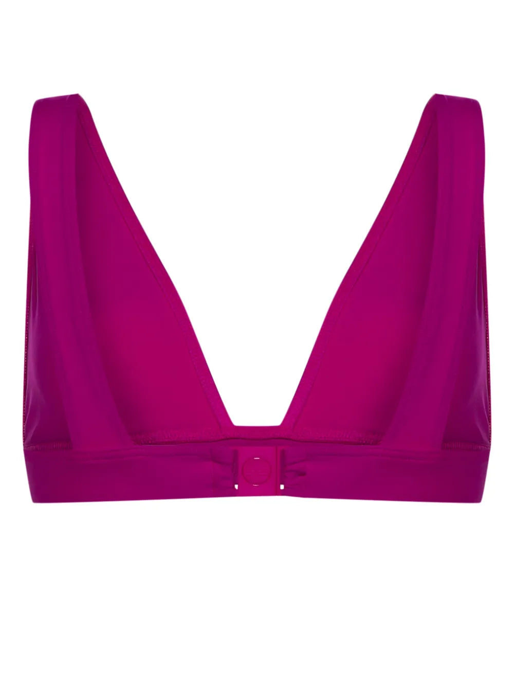 Chrome Triangle-Cup Bikini Top