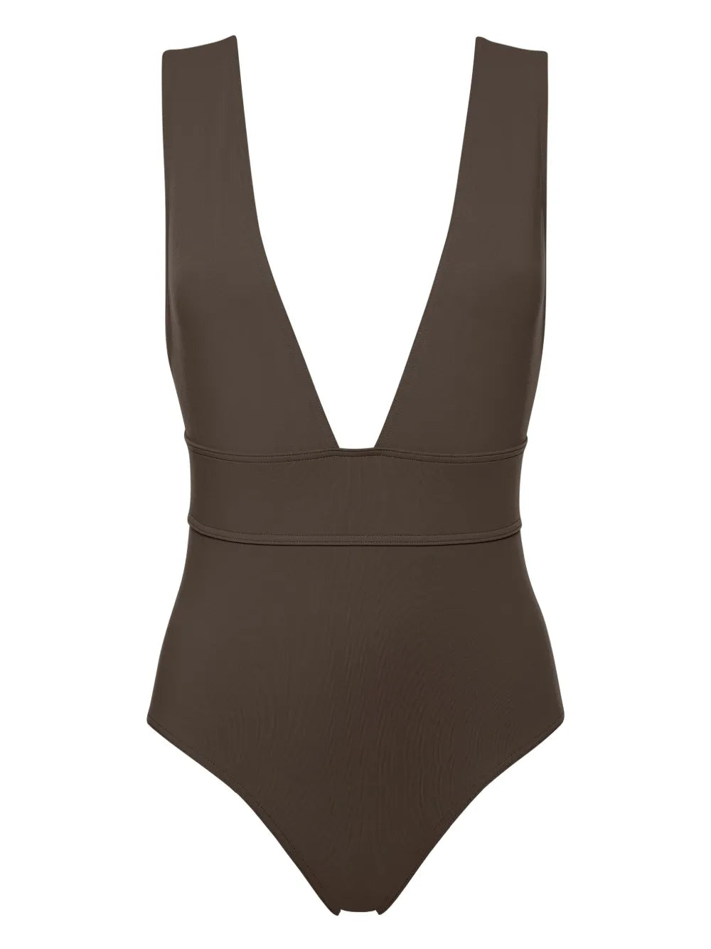 Pigment V-Neck Swimsuit