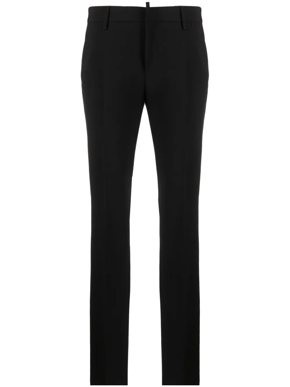Logo-Plaque Tailored Slim-Fit Trousers