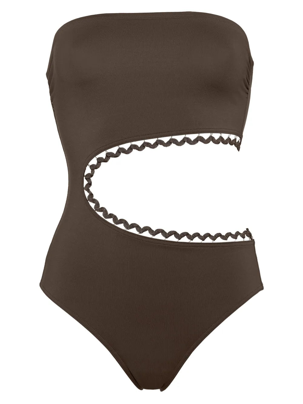 Dancing One-Piece Bustier Swimsuit