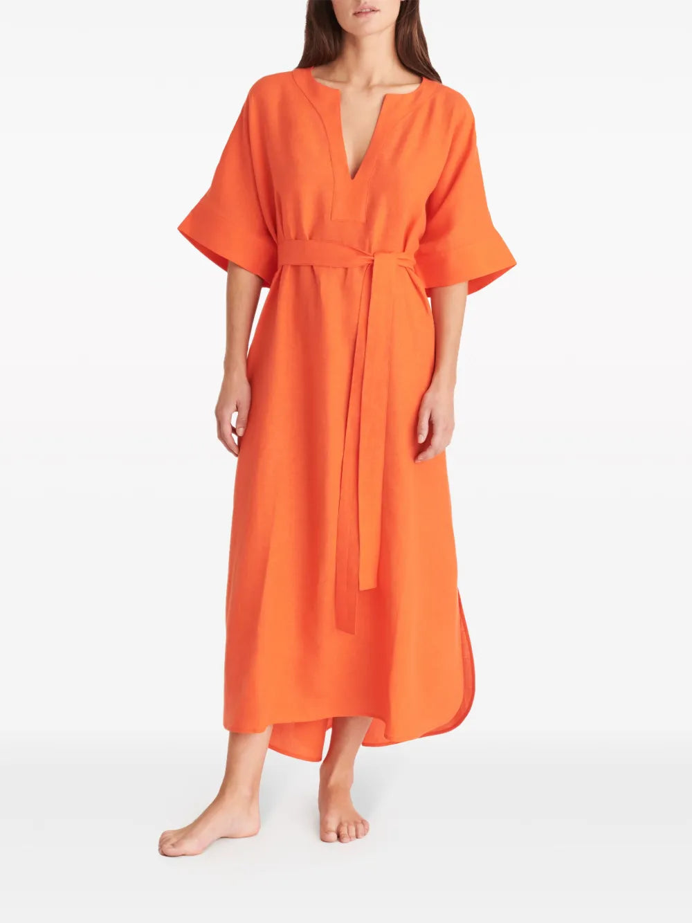 Bibi Linen Kaftan Dress