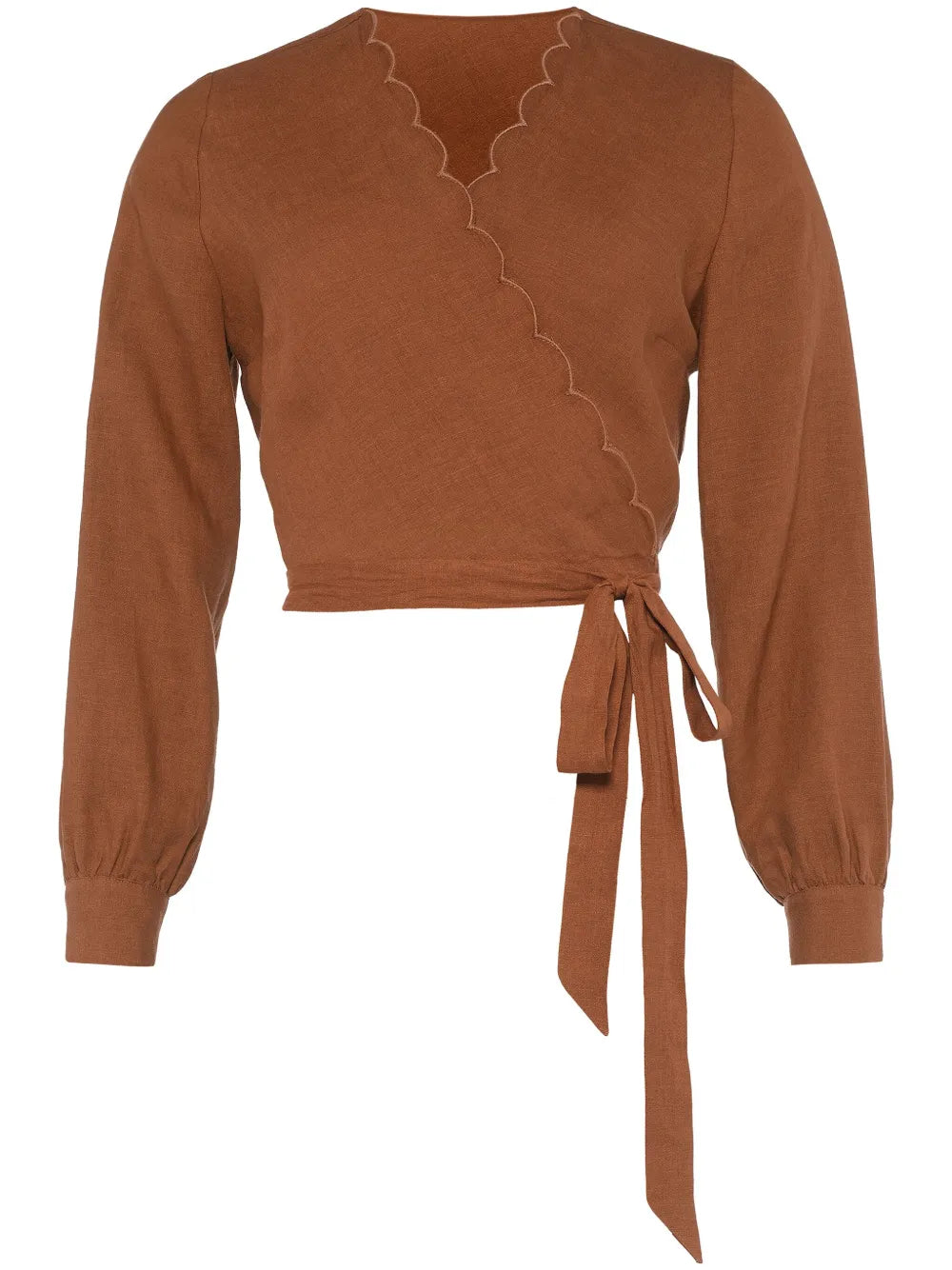 Joli Linen Crop Top
