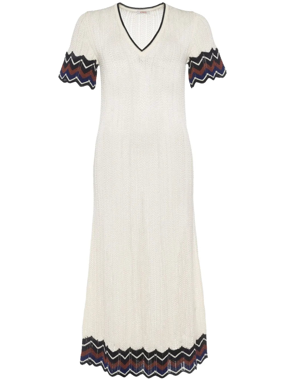 Luna Pointelle-Knit Dress