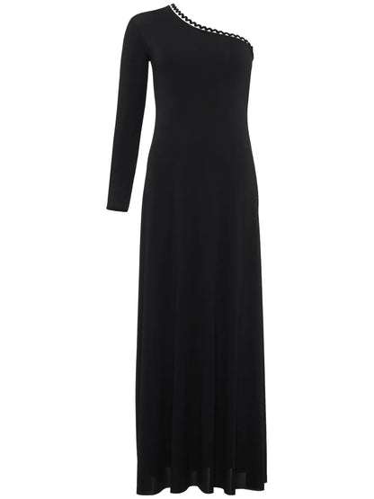 Play One-Shoulder Maxi Dress