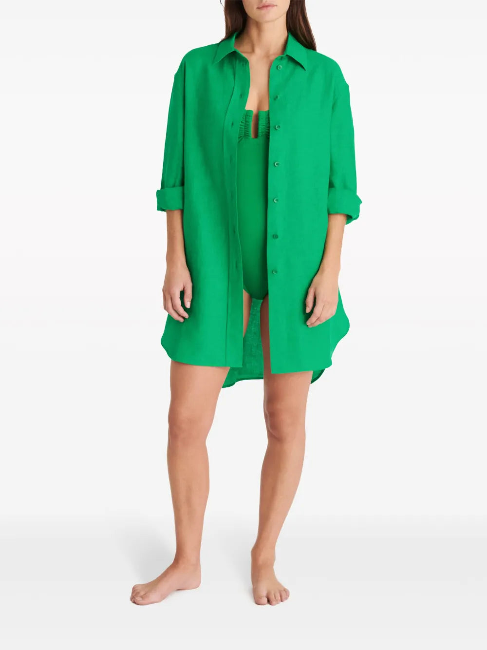 Mignonette Linen Shirtdress
