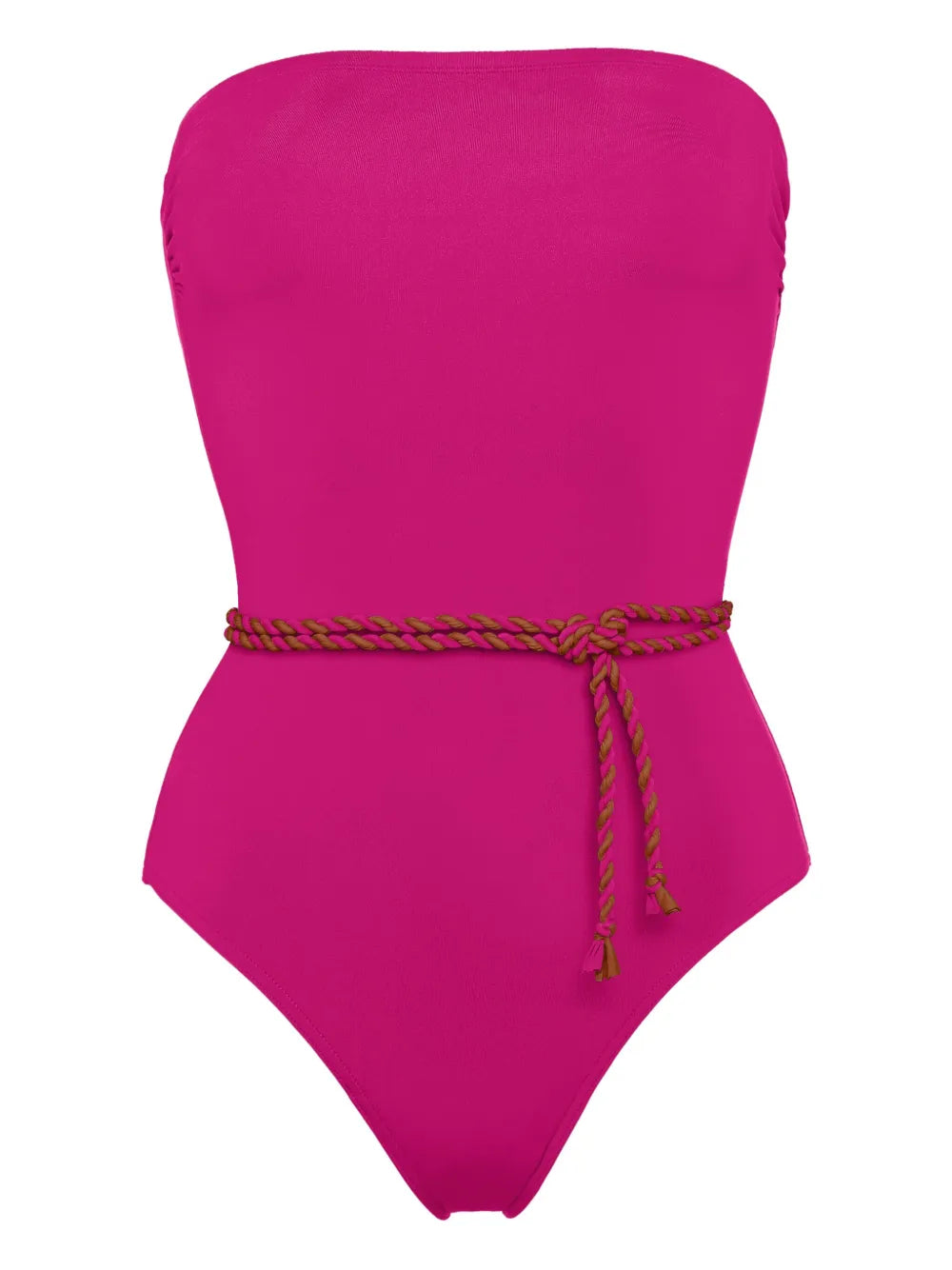 Majorette Tie-Waist Bustier Swimsuit