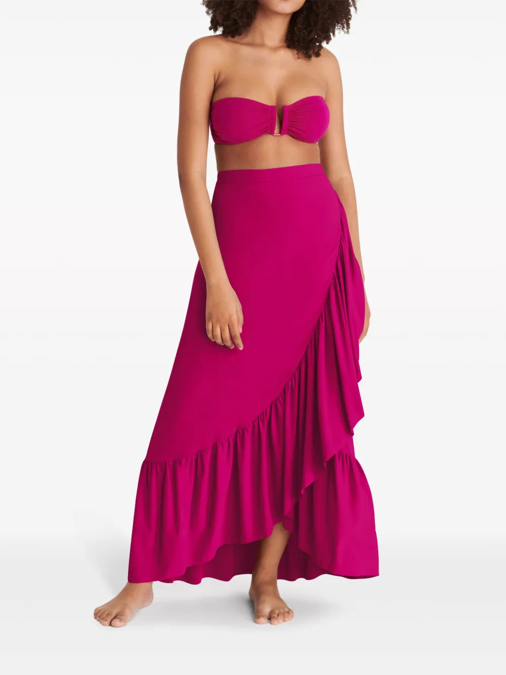 Julia Ruffled Wrap Skirt