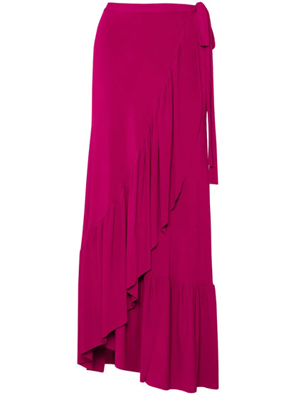 Julia Ruffled Wrap Skirt