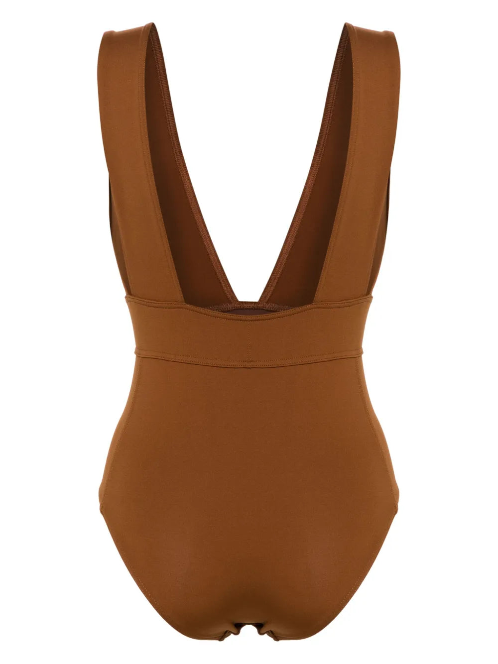 Pigment V-Neck Swimsuit