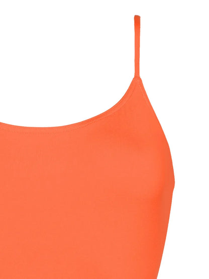 Techno Open-Back Swimsuit