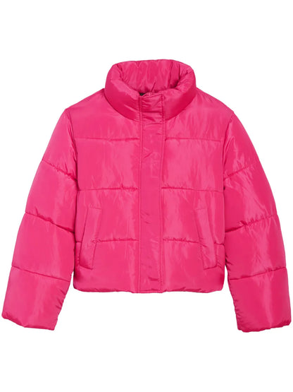 Kat Funnel-Neck Puffer Jacket