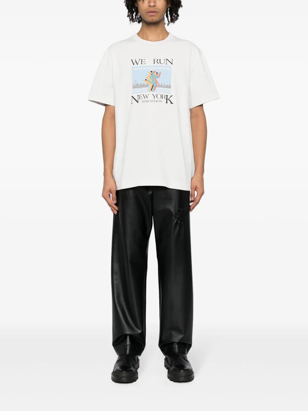 Marathon Graphic-Print Cotton T-Shirt