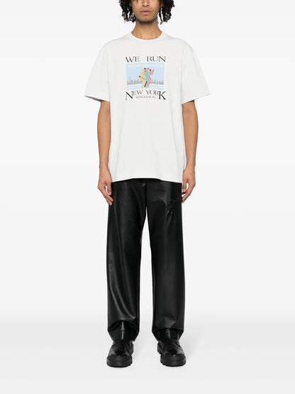 Marathon Graphic-Print Cotton T-Shirt