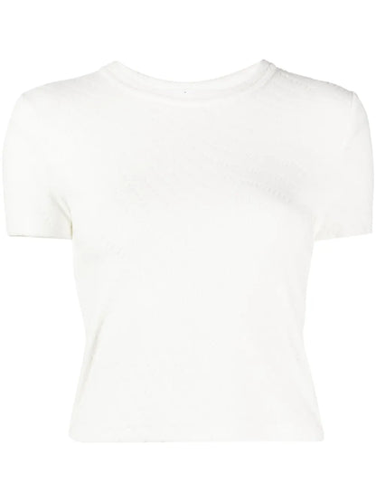 Logo-Jacquard Knitted Top