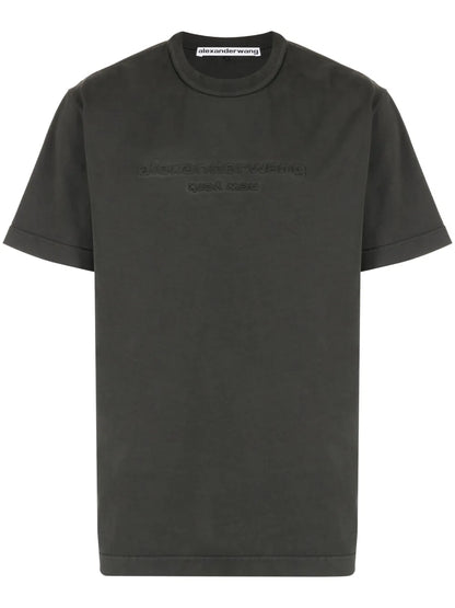Logo-Embossed Crew Neck T-Shirt
