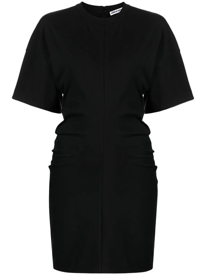 Draped Jersey Minidress