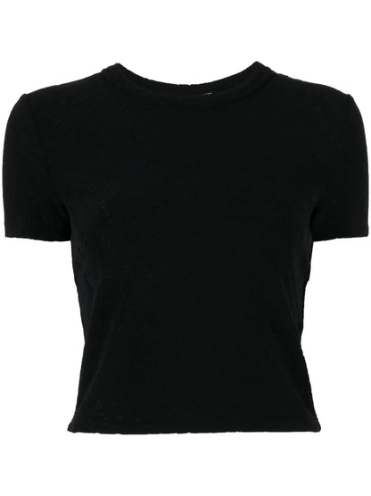 Logo-Jacquard Knitted Top