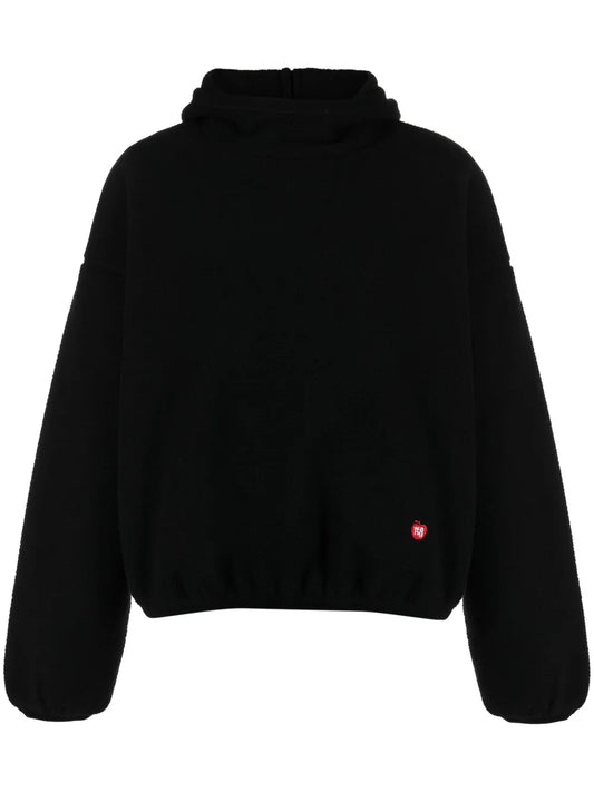Logo-Embroidered Drop-Shoulder Hoodie