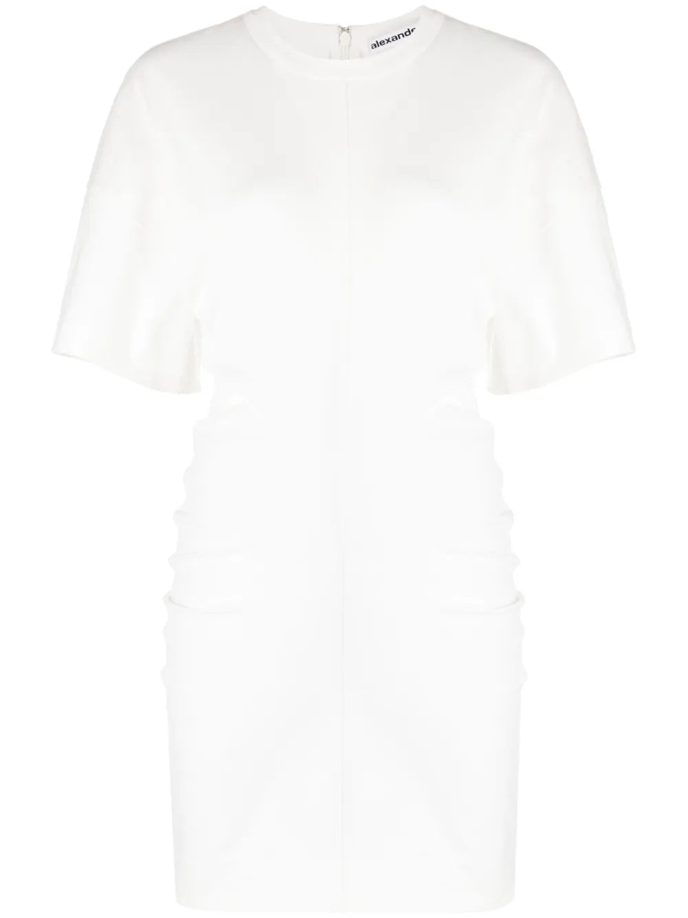 Draped Jersey Minidress