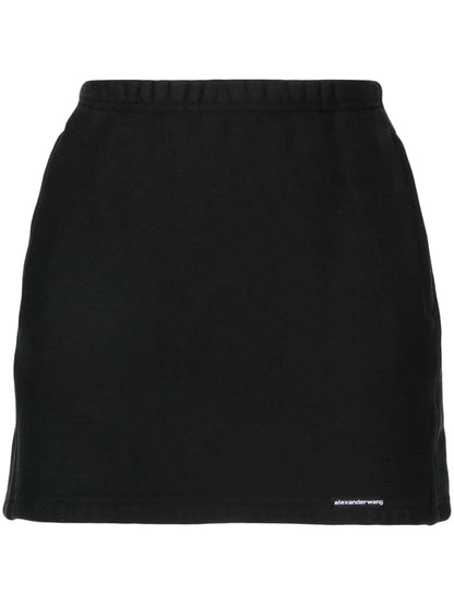 Logo-Appliqué Mini Skirt