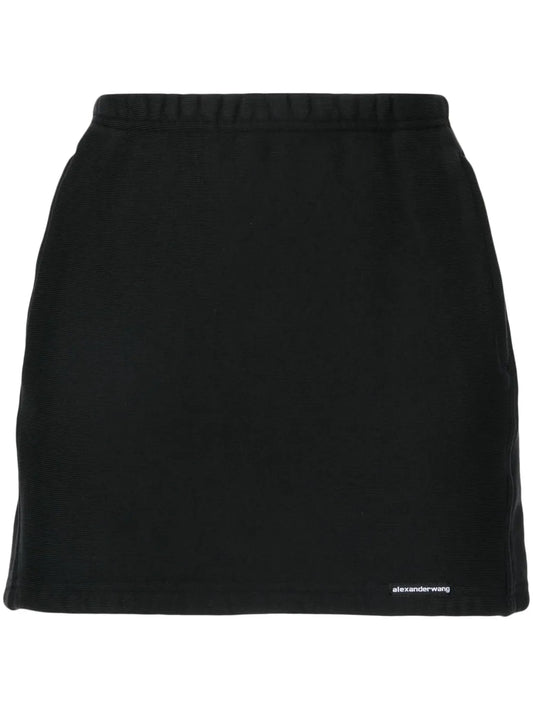 Logo-Appliqué Mini Skirt