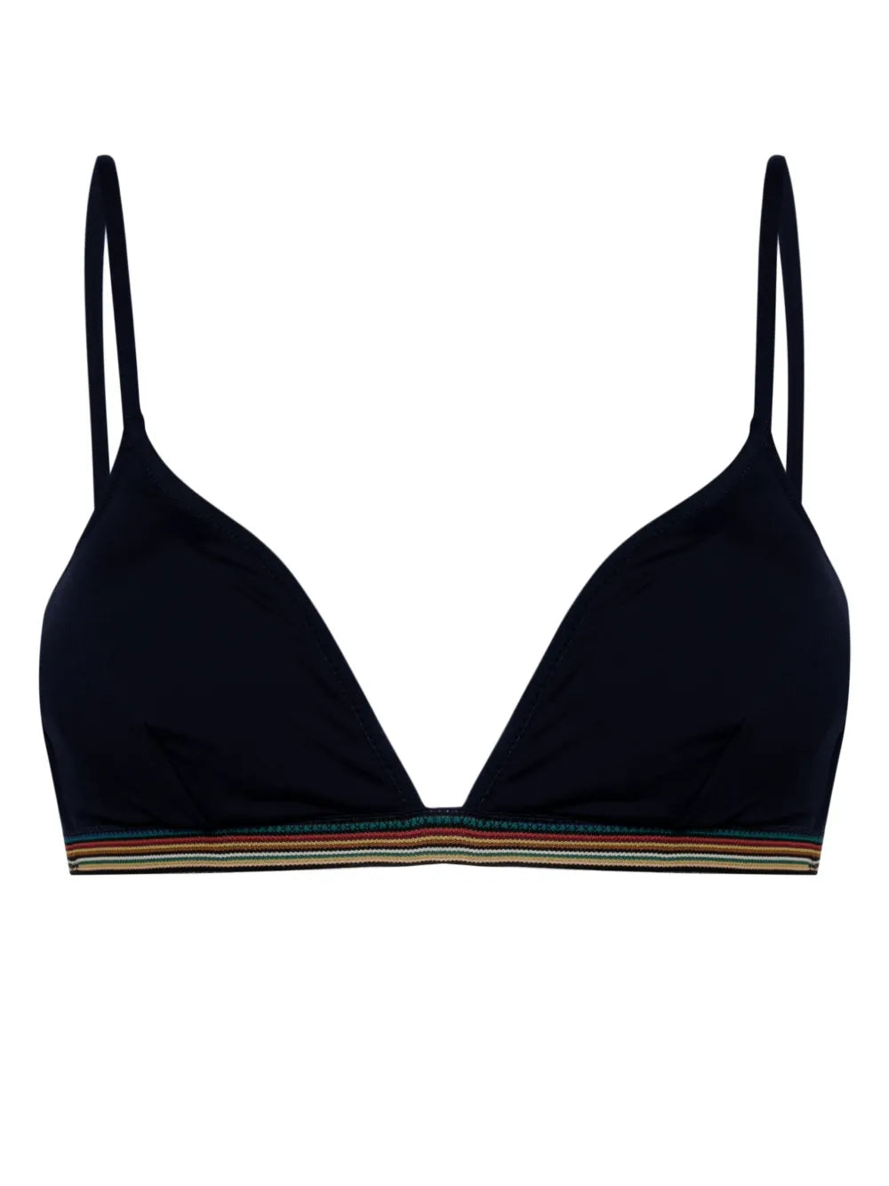 Signature Stripe Bikini Top