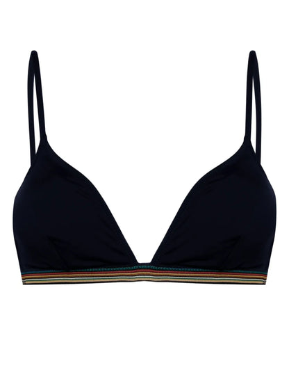 Signature Stripe Bikini Top