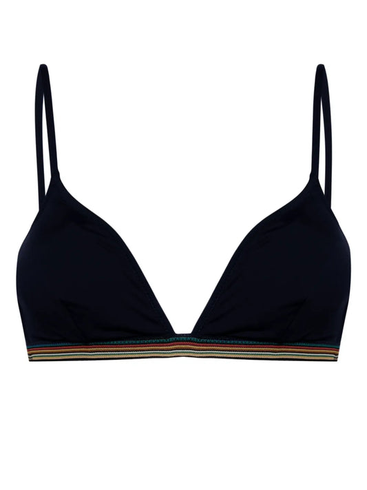 Signature Stripe Bikini Top