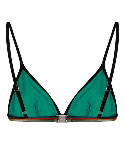 Signature Stripe Bikini Top